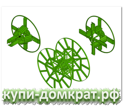 Технологический кабельный барабан разъёмный РТБ 1-0,8
